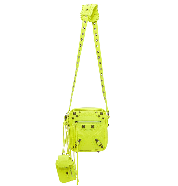  Túi Nam Balenciaga Le Cagole Crossbody Bag 'Yellow' 