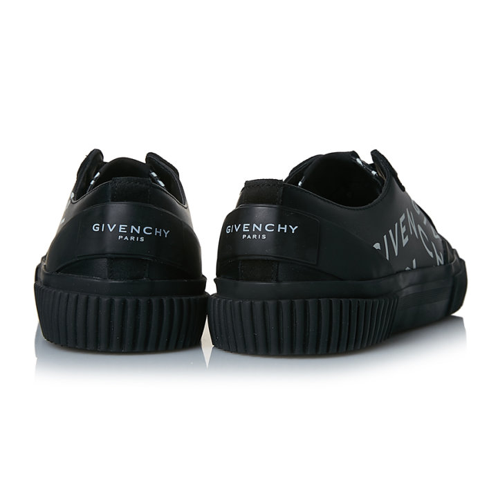 Giày Givenchy Labelruso Tennis Light Sneakers 'Black' BH001TH0P1004 LUXITY