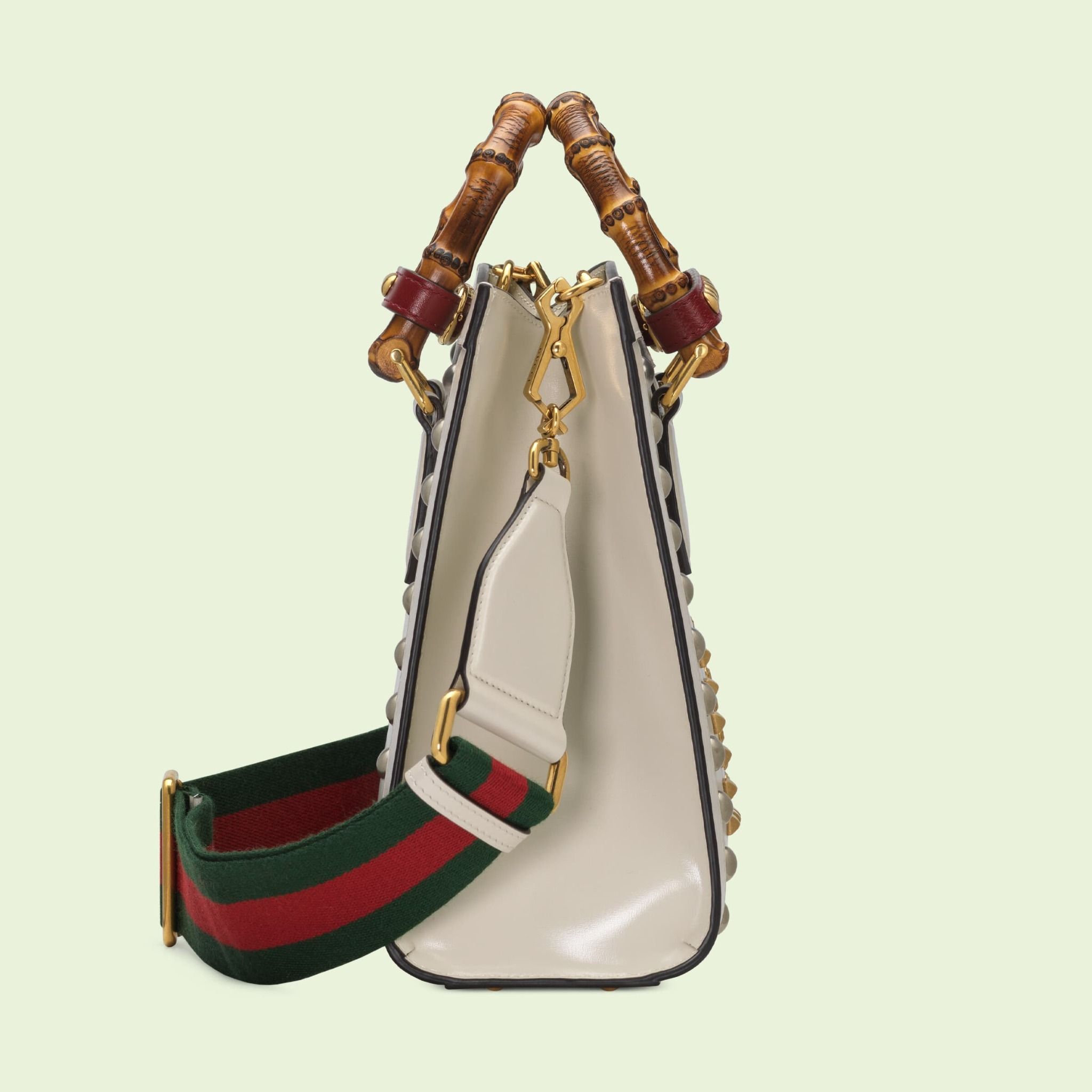  Túi Nữ Gucci Lovelight Diana Small Tote Bag 'Tan' 