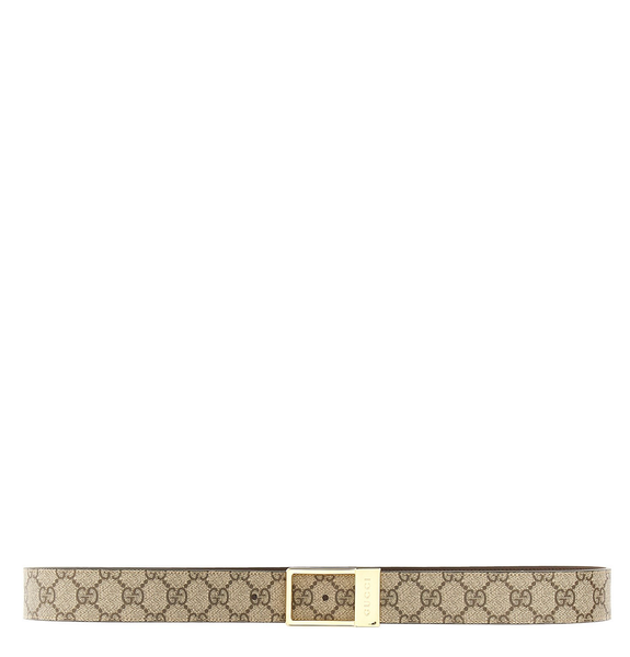  Thắt Lưng Nam Gucci Belt Rectangular Buckle 'Beige' 