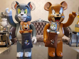  Mô Hình Bearbrick Tom and Jerry Tom Flocky 
