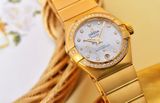  Đồng Hồ Nữ Omega Constellation Automatic 'Yellow Gold' 