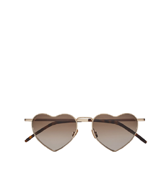  Kính Nữ Saint Laurent New Wave SL 301 Loulou Brown Gold 