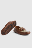  Giày Nam Gucci Interlocking G Driver 'Brown' 