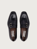  Giày Salvatore Ferragamo Nam Loafer With Gancini Ornament 'Black' 