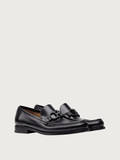  Giày Salvatore Ferragamo Nam Loafer With Gancini Ornament 'Black' 