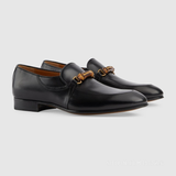  Giày Nam Gucci Loafers Horsebit 'Black' 