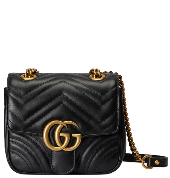  Túi Nữ Gucci Marmont Mini Shoulder Bag 'Black' 