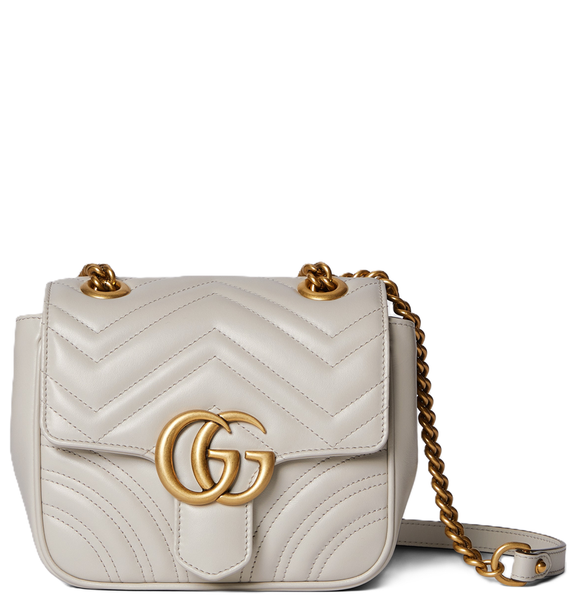  Túi Nữ Gucci Marmont Mini Shoulder Bag 'Light Grey' 