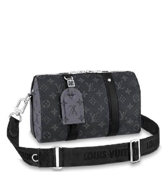  Túi Nam Louis Vuitton City Keepall 'Black' 