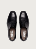  Giày Salvatore Ferragamo Nam Gancini Derby Taupe 'Black' 