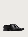  Giày Salvatore Ferragamo Nam Gancini Derby Taupe 'Black' 