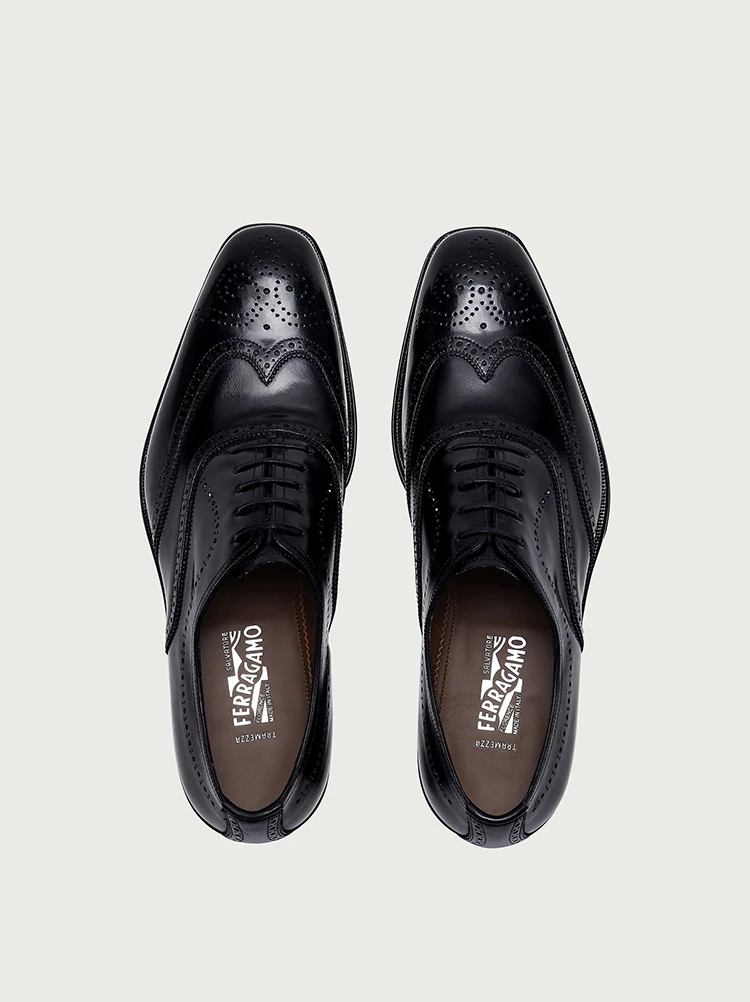  Giày Salvatore Ferragamo Nam Oxford 'Black' 
