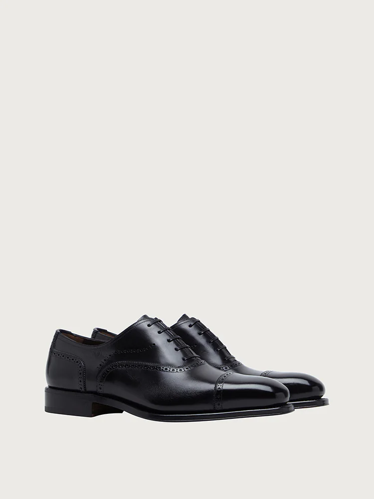  Giày Salvatore Ferragamo Nam Oxford 'Black' 