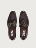  Giày Salvatore Ferragamo Nam Loafer With Gancini Ornament  'Siena Tan' 