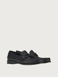  Giày Salvatore Ferragamo Nam Loafer With Gancini Ornament 'Black' 