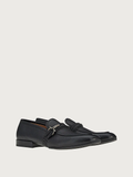  Giày Salvatore Ferragamo Nam Loafer With Gancini Ornament 'Black' 