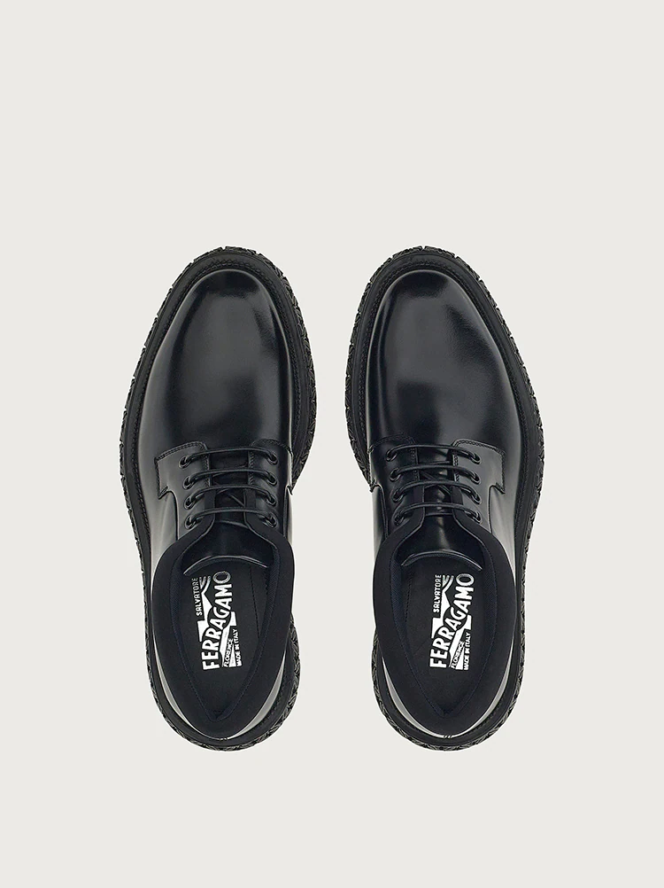  Giày Salvatore Ferragamo Nam Debry 'Black' 