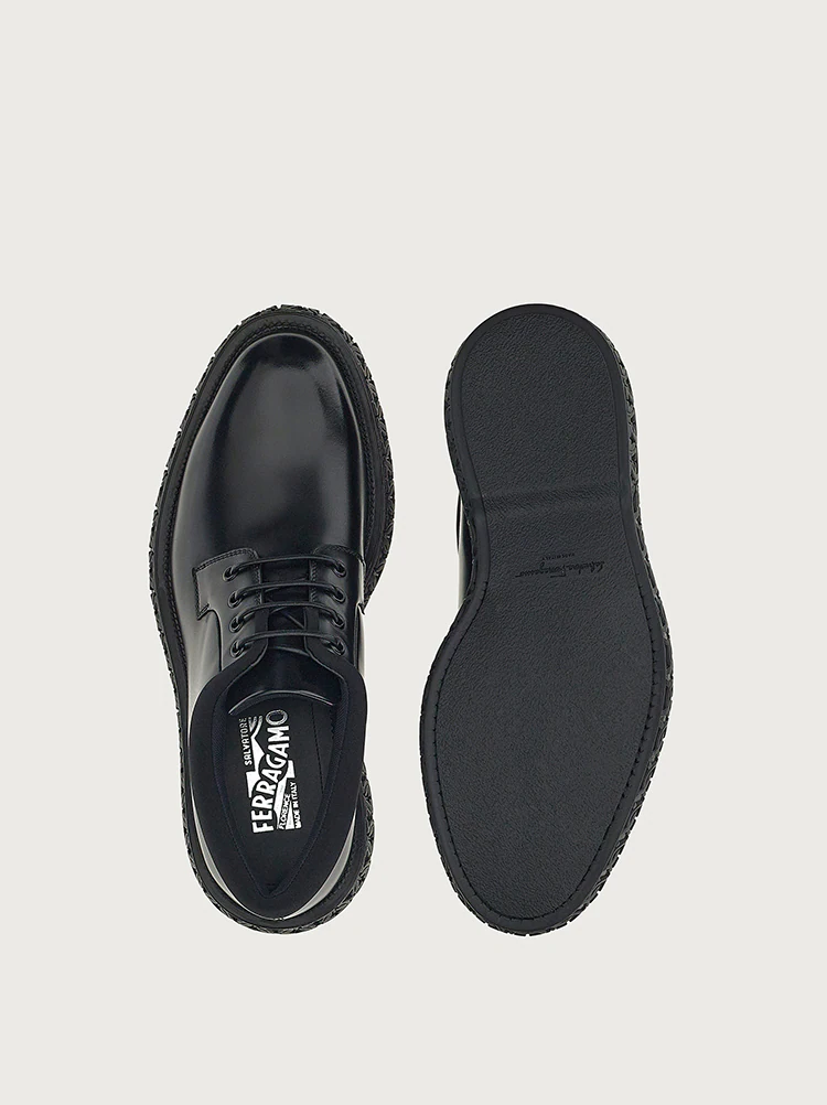  Giày Salvatore Ferragamo Nam Debry 'Black' 
