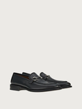  Giày Salvatore Ferragamo Nam Loafer With Gancini Buckle Ornament Calf Leather 'Black' 