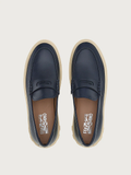  Giày Salvatore Ferragamo Nam Sporty Loafer 'Blue Marine' 