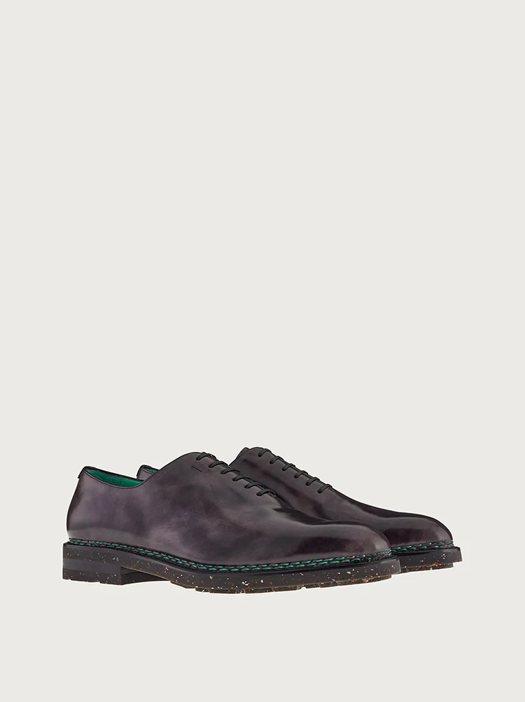  Giày Salvatore Ferragamo Nam Oxford Shoes 'Fresh Mint' 