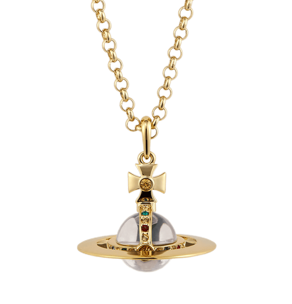  Dây Chuyền Nữ Vivienne Westwood Small Orb 'Gold' 