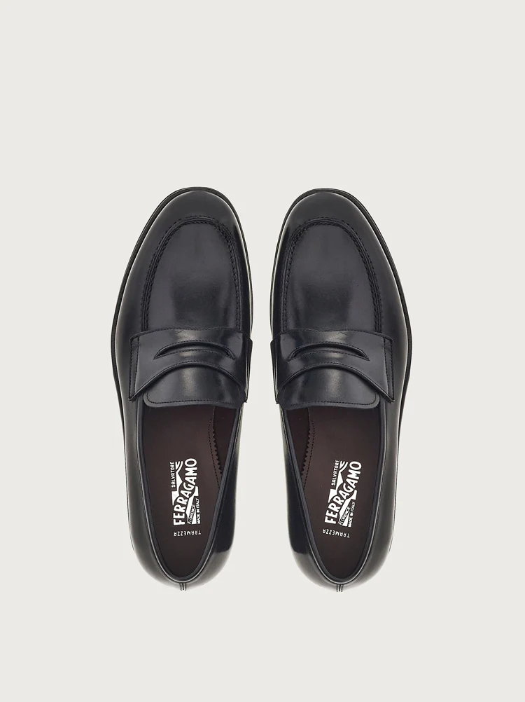  Giày Salvatore Ferragamo Nam Penny Loafer 'Black' 