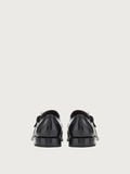  Giày Salvatore Ferragamo Nam Single Monk Strap Black 