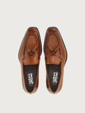  Giày Salvatore Ferragamo Nam Loafer With Tassels 'Brown' 