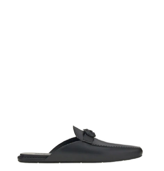  Dép Salvatore Ferragamo Nam Gancini Mule Black 