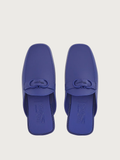  Dép Salvatore Ferragamo Nam Gancini Mule Golfo Blue 