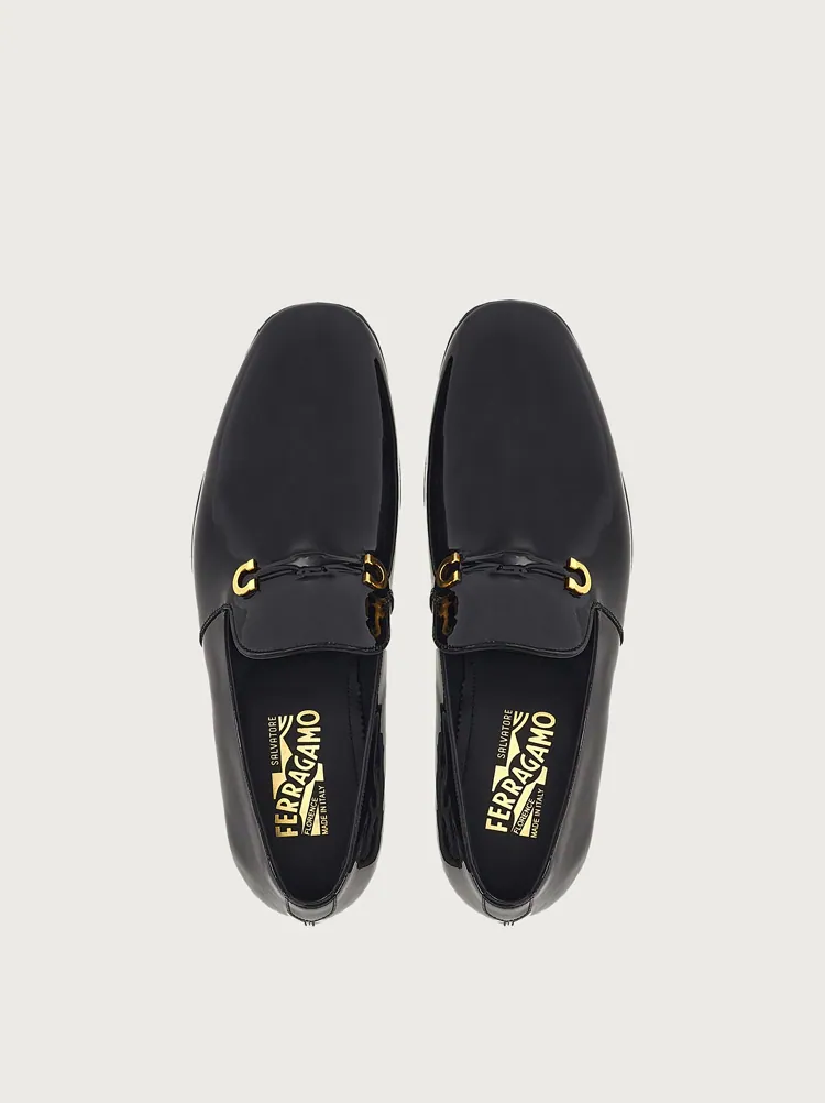  Giày Salvatore Ferragamo Nam Loafer With Gancini Ornament 'Gold' 