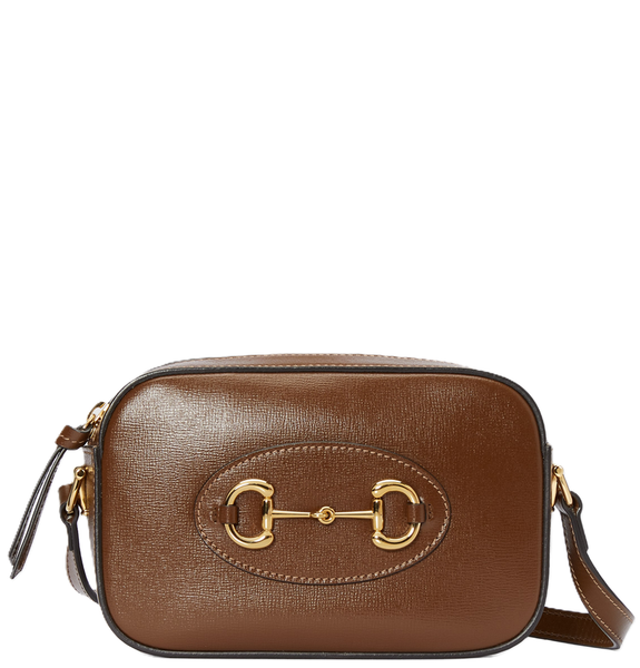  Túi Nữ Gucci Horsebit 1955 Mini Shoulder Bag 'Brown' 