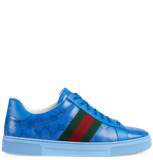  Giày Nam Gucci Ace Gg Crystal 'Blue' ‎ 