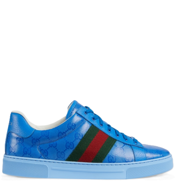  Giày Nam Gucci Ace Gg Crystal 'Blue' ‎ 