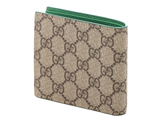  Ví Nam Gucci Interior GG Bi-fold 'Brown Green' 