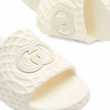  Dép Nam Gucci Interlocking G Slide Sandal 'White' 