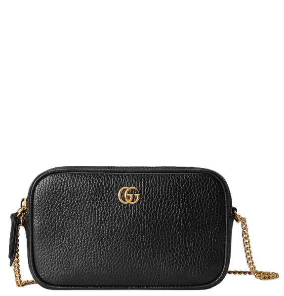 Túi Nữ Gucci GG Marmont Super Mini Shoulder Bag 'Black' 