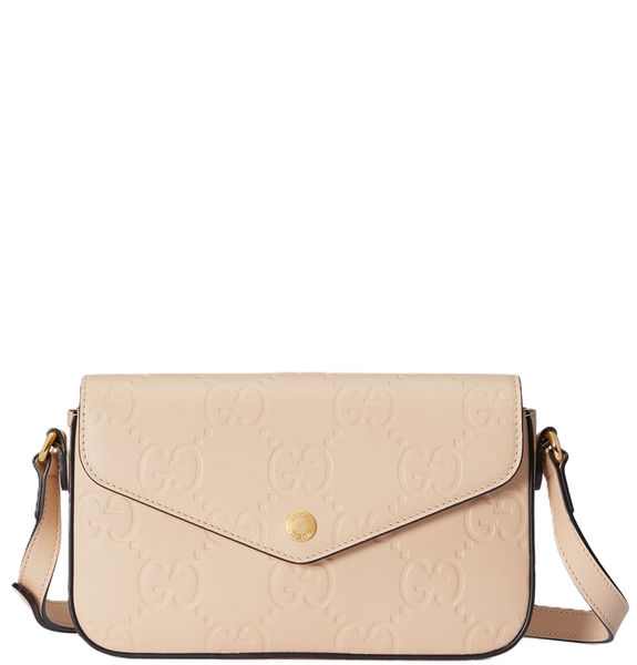  Túi Nữ Gucci GG Super Mini Shoulder Bag 'Light Beige' 