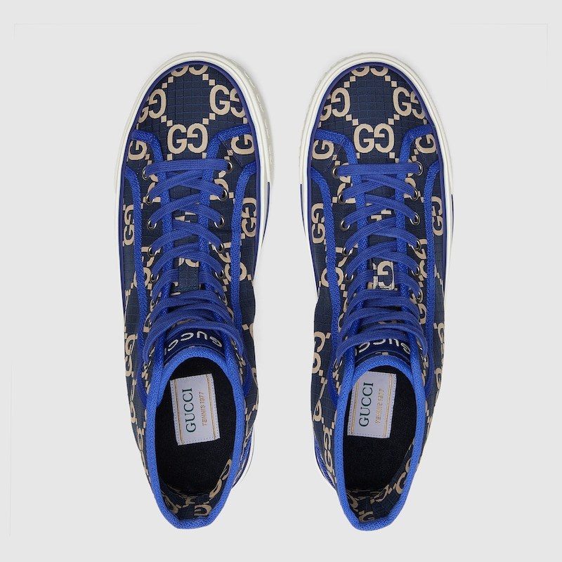  Giày Nam Gucci Tennis 1977 High-top 'Blue' 