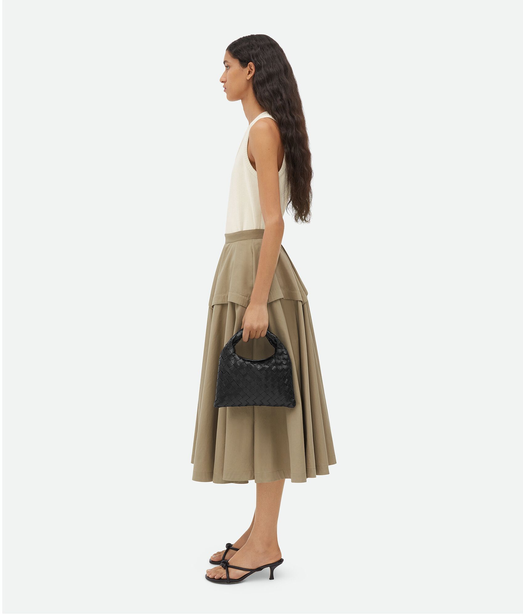  Túi Nữ Bottega Veneta Mini Hop 'Black' 