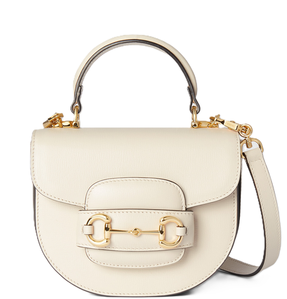  Túi Nữ Gucci Horsebit 1955 Mini 'White' 