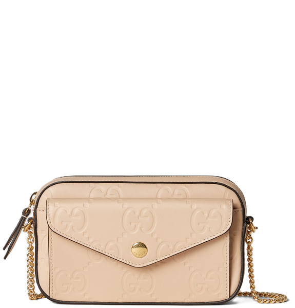  Túi Nữ Gucci Gg Super Mini Shoulder Bag 'Light Beige' 