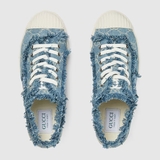  Giày Nữ Gucci GG Trainer 'Light Blue GG Denim' 