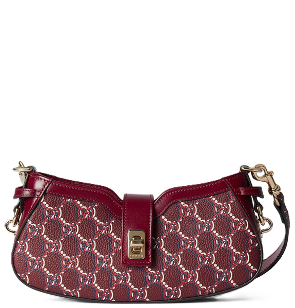  Túi Nữ Gucci Moon Side Mini Shoulder Bag 'Rosso Ancora' 
