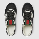  Giày Nam Gucci Re-web Sneaker 'Black' 