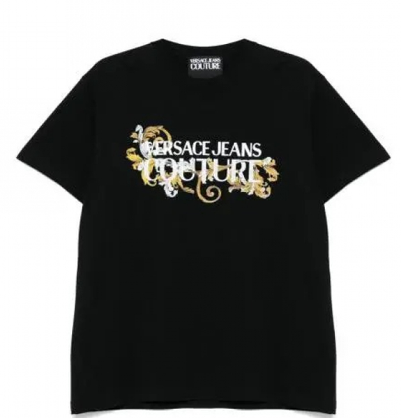 Áo Nam Versace Jeans Couture Baroque 'Black' 