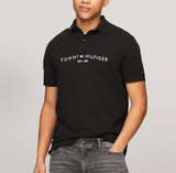  Áo Tommy Hilfiger Polo Shirt 'Black' 