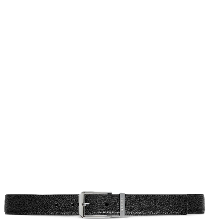  Thắt Lưng Nam Gucci Rectangular Buckle 'Black' 